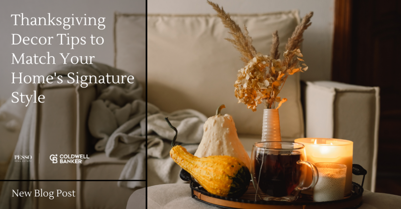 Thanksgiving Decor Tips to Match Your Home's Signature Style